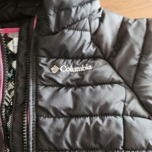 Columbia Kids Black Quilted Packable Puffer Jacket